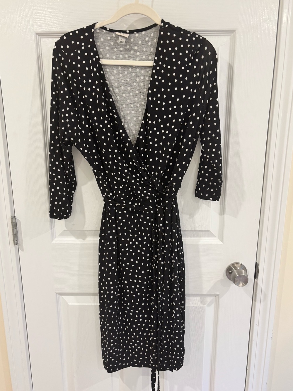 A New Day Wrap Dress L